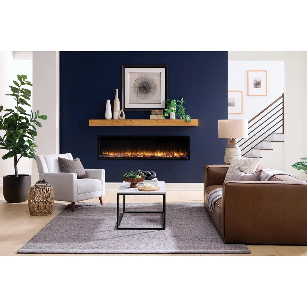 Touchstone Sideline Elite Pro 72" Smart Recessed Electric Fireplace