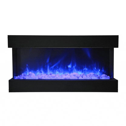 Amantii Tru-View XL Deep 40" Built-In Three Sided Electric Fireplace - US Fireplace Store